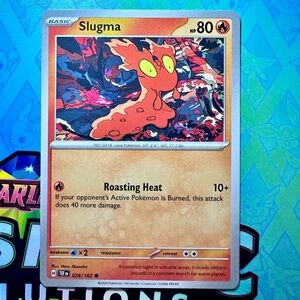 slugma (028/162) - common — pokémon: temporal forces